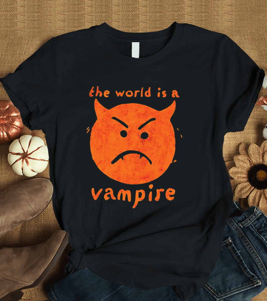 The World Is A Vampire Halloween Smashing Pumpkins T-Shirt