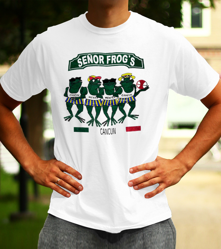 Senor Frog's Mexico Cancun Vintage 90's T-Shirt