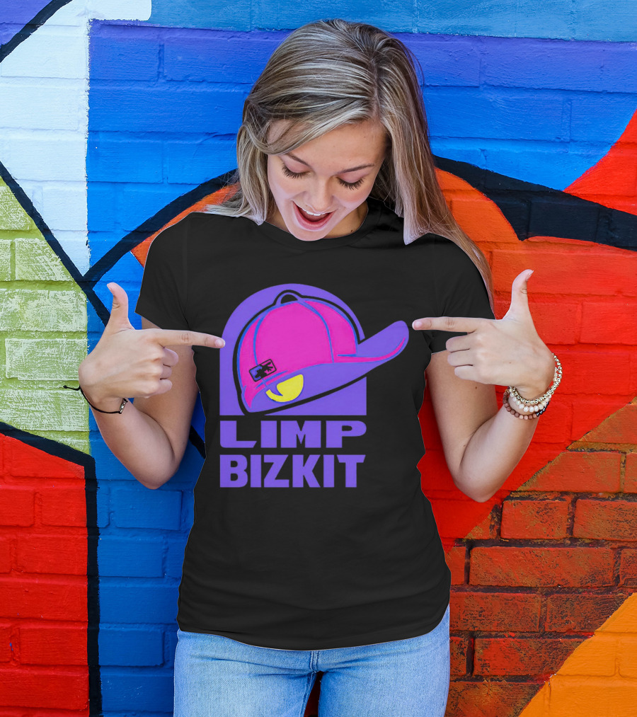 Limp Bizkit Taco Bell Logo Hat T-Shirt