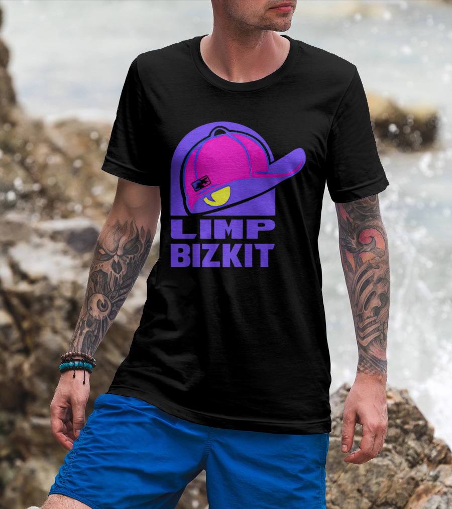 Limp Bizkit Taco Bell Logo Hat T-Shirt