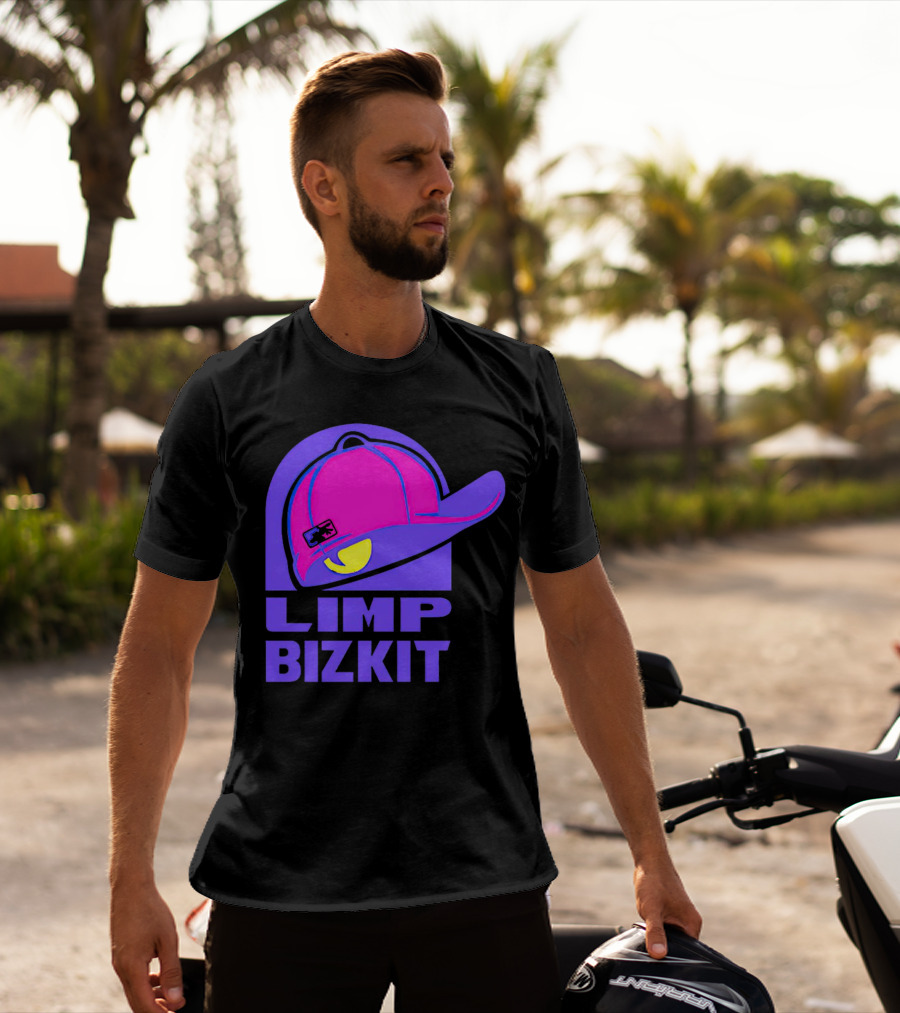 Limp Bizkit Taco Bell Logo Hat T-Shirt