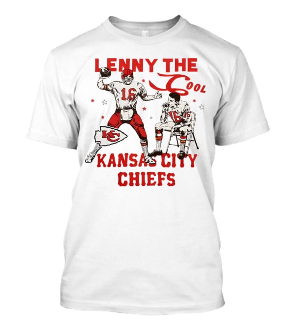 Lenny The Cool Len Dawson Kansas City Chiefs 16 T-Shirt