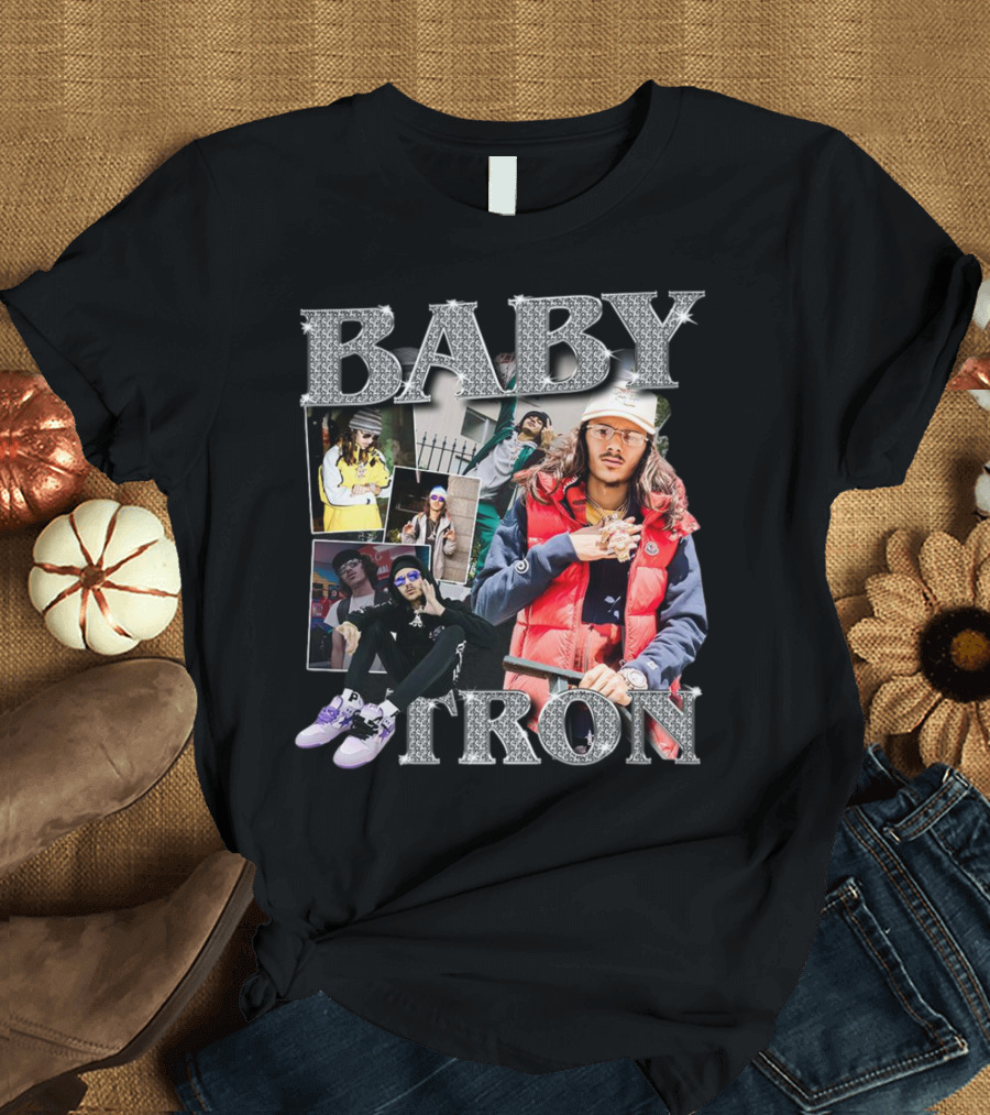 Babytron Hip Hop Style Collage Pullover Aesthetic T-Shirt
