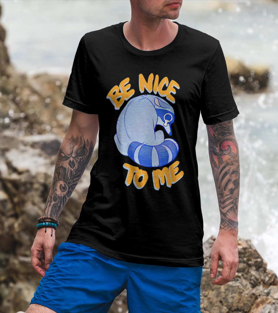 Be Nice To Me Crying Raccoon T-Shirt