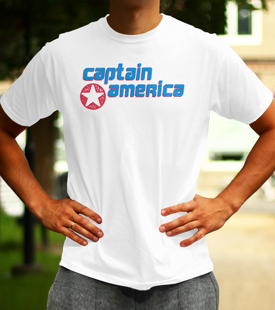 Captain America Retro Star T-Shirt