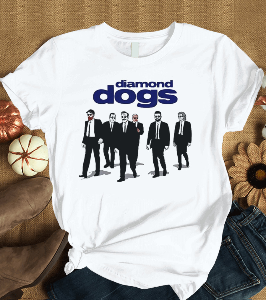 Ted Lasso Diamond Dogs Reservoir Dogs T-Shirt