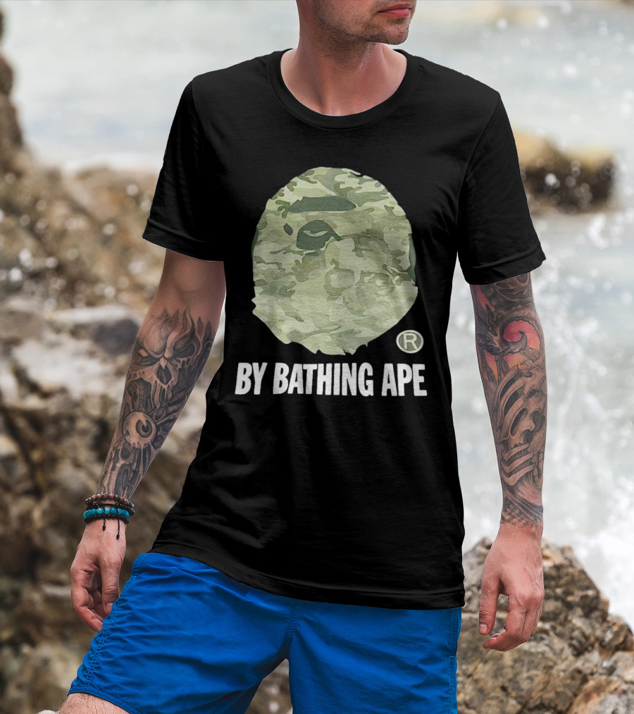 By Bathing Ape Camouflage T-Shirt