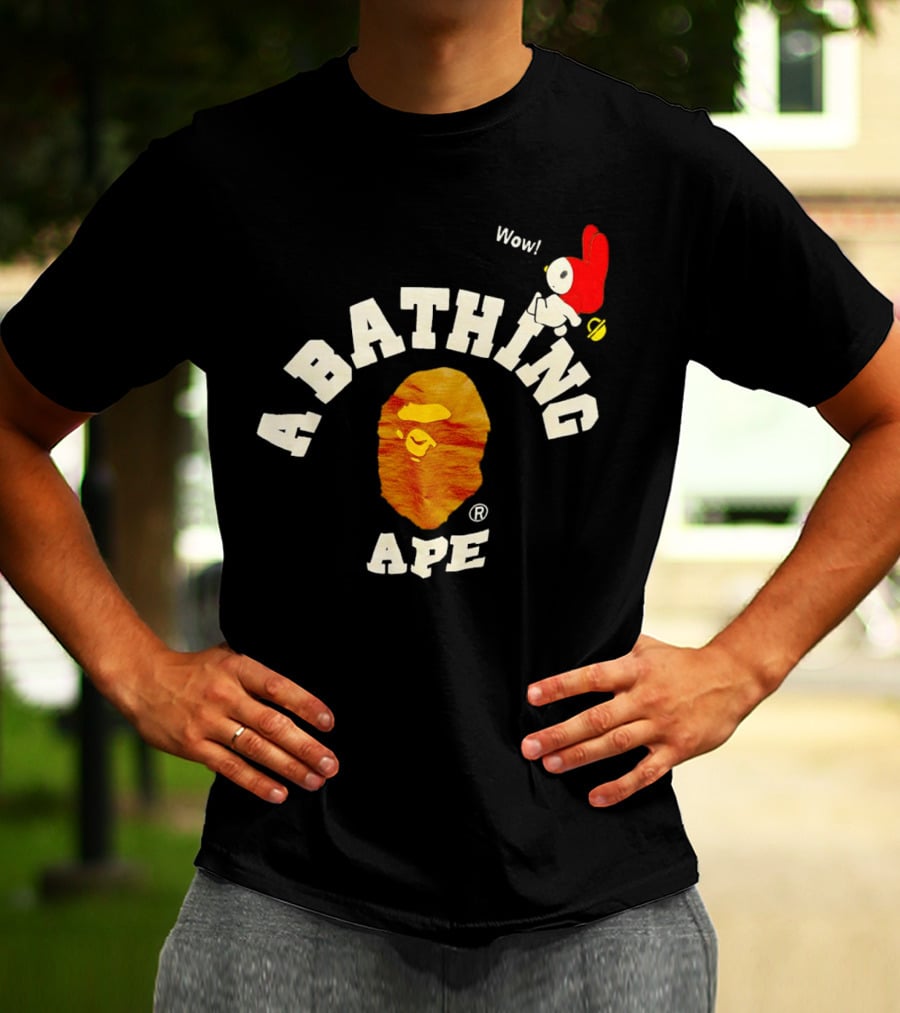 Wow Rabit A Bathing Ape T-Shirt