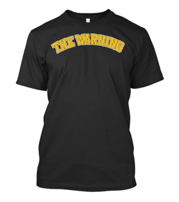 The Warning Arch Text Design Classic T-Shirt