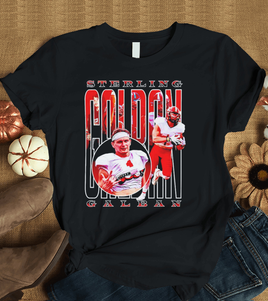 Sterling Galban Jacksonville State Gamecocks Football Star Receiver T-Shirt