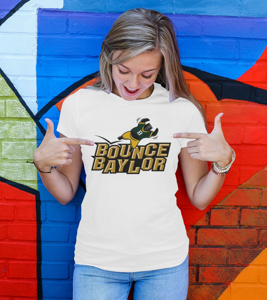 Bounce Baylor Baylor Bears Basketball Movement T-Shirt