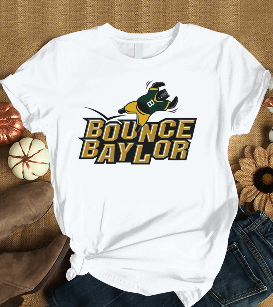 Bounce Baylor Baylor Bears Basketball Movement T-Shirt