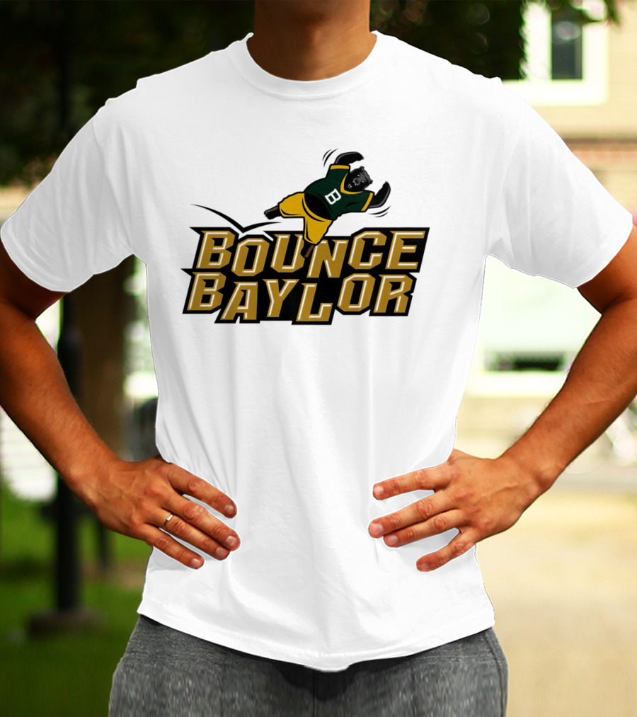 Bounce Baylor Baylor Bears Basketball Movement T-Shirt