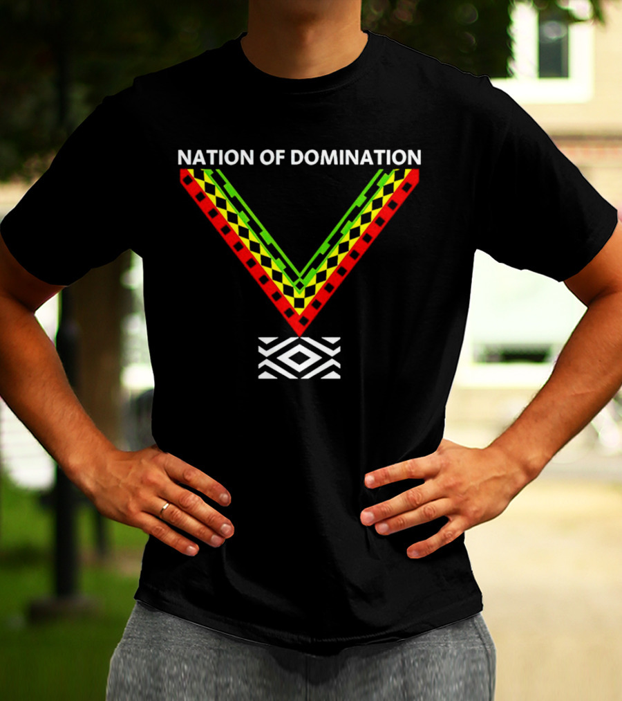 Nation Of Domination Zigzag T-Shirt