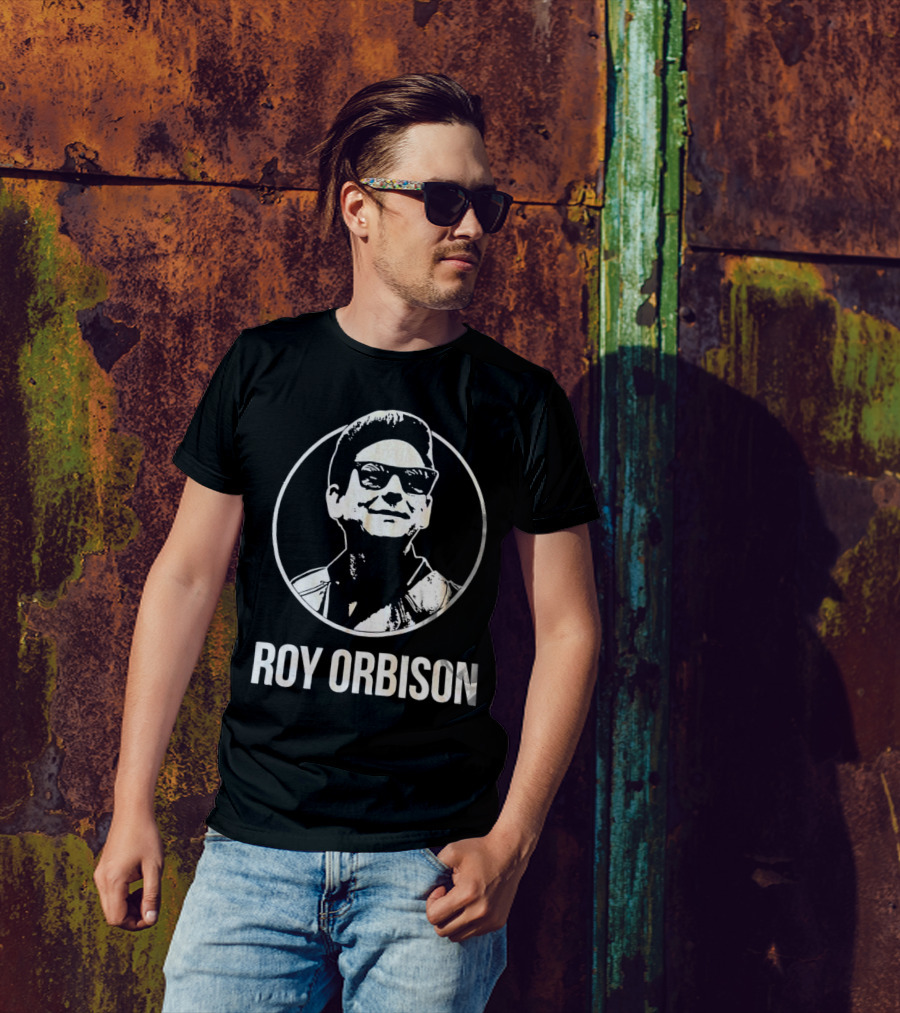 Roy Orbison Iconic Circle Sunglasses T-Shirt