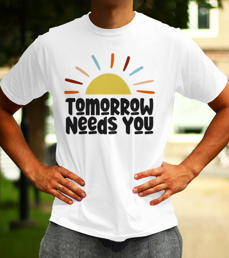 Tomorrow Needs You Sunburst T-Shirt