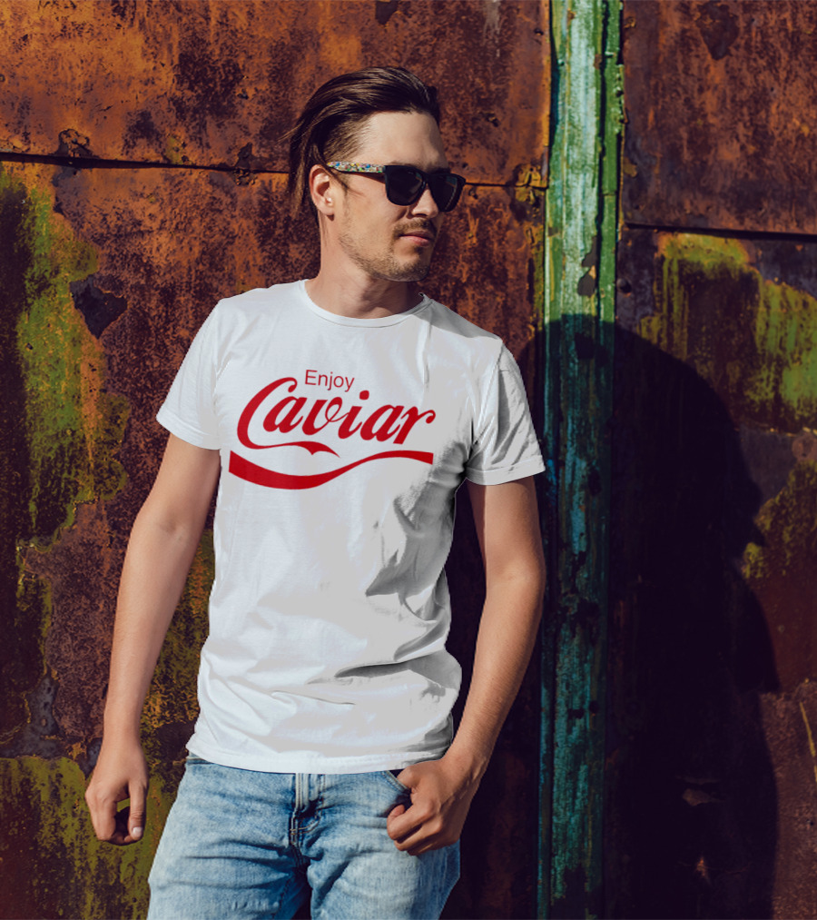 Enjoy Caviar Coca-Cola T-Shirt