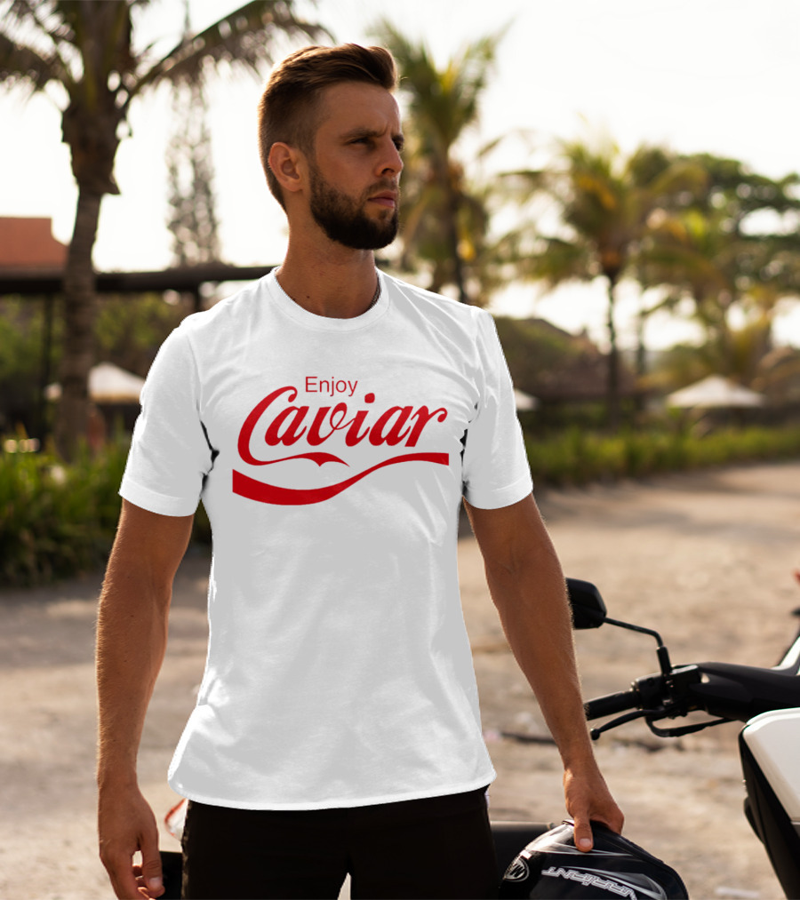 Enjoy Caviar Coca-Cola T-Shirt