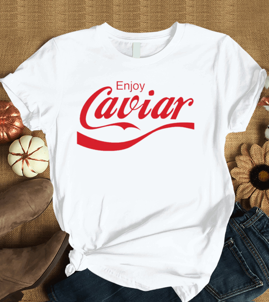 Enjoy Caviar Coca-Cola T-Shirt