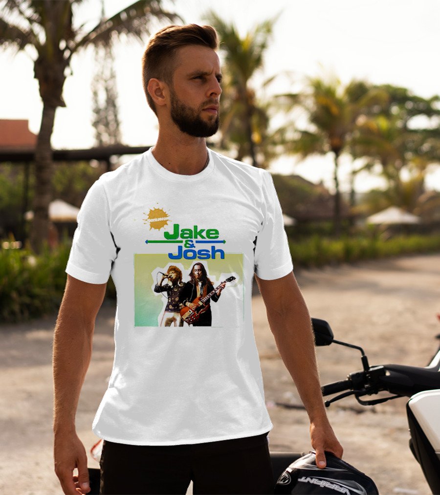 Nickelodeon Jake And Josh Rock Music Duo T-Shirt