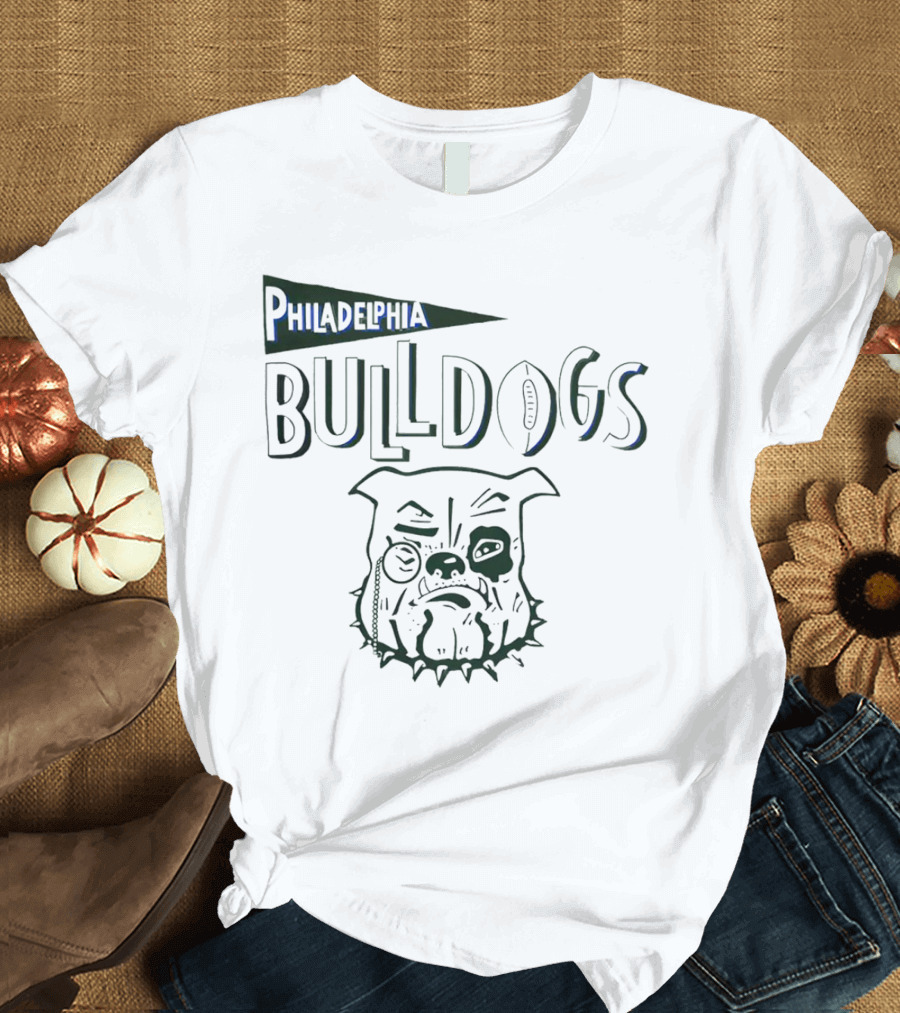 Philadelphia Bulldogs Bulldogs Football T-Shirt