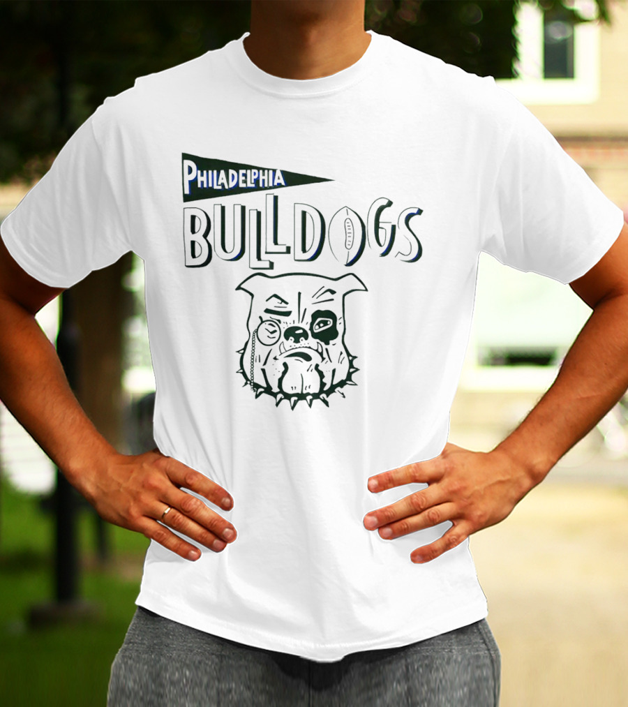 Philadelphia Bulldogs Bulldogs Football T-Shirt