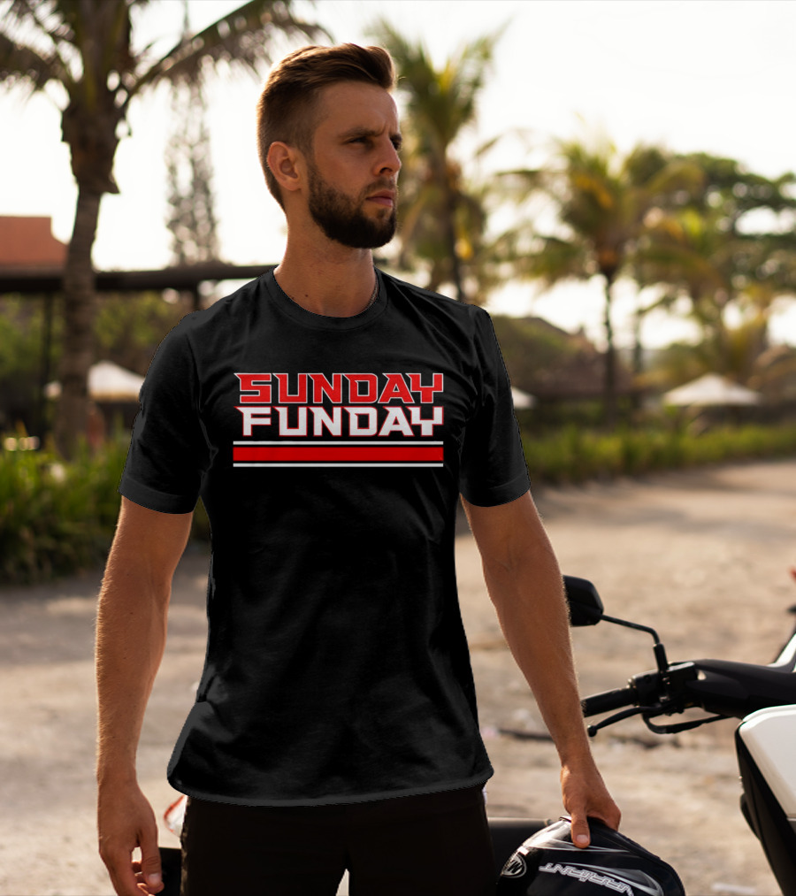 Sunday Funday Atlanta Falcons Football T-Shirt