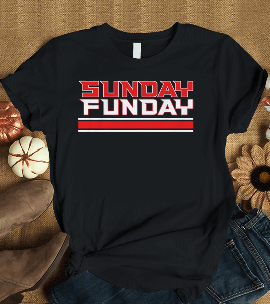 Sunday Funday Atlanta Falcons Football T-Shirt