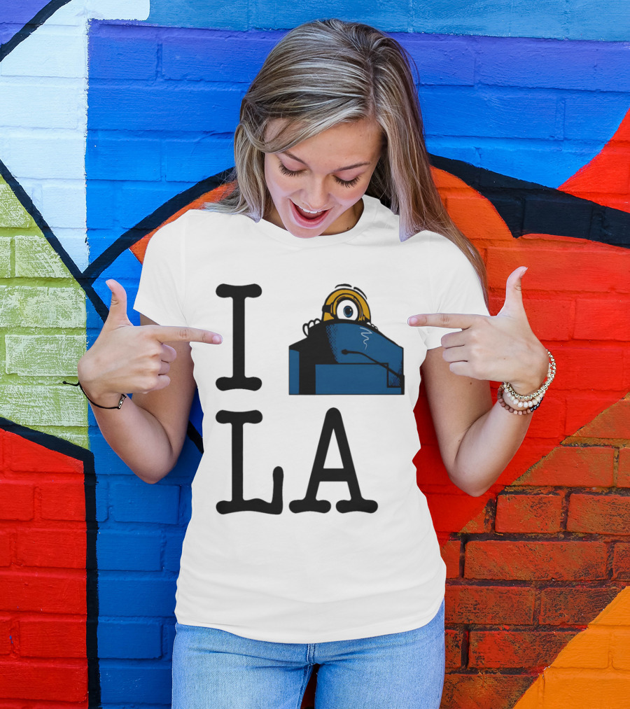 I Minion Yellow Guy LA T-Shirt