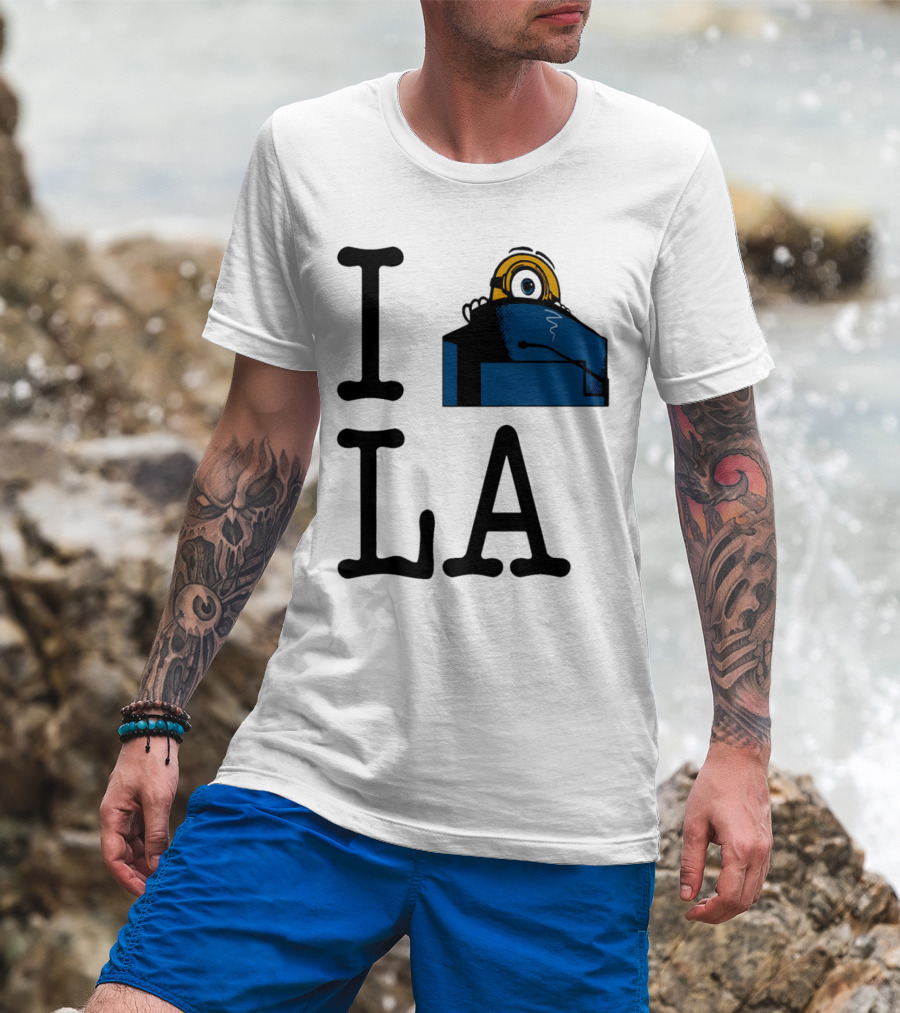 I Minion Yellow Guy LA T-Shirt