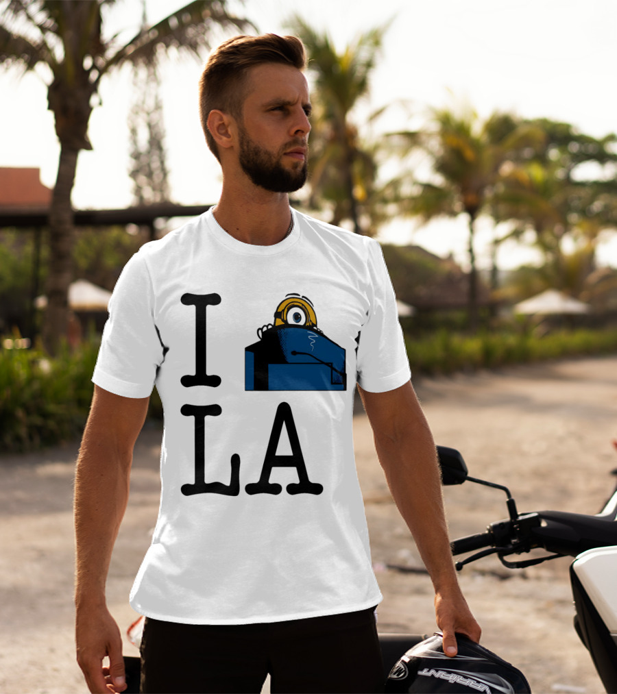 I Minion Yellow Guy LA T-Shirt