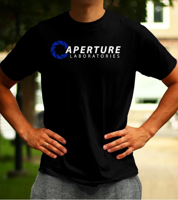 Propeller Chan Aperture Laboratories Portal T-Shirt