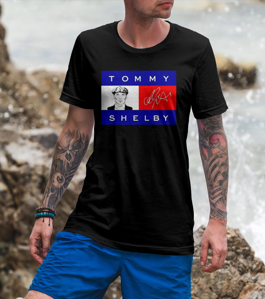 Tommy Shelby Peaky Blinders Signature Iconic T-Shirt