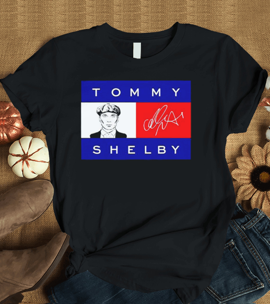 Tommy Shelby Peaky Blinders Signature Iconic T-Shirt