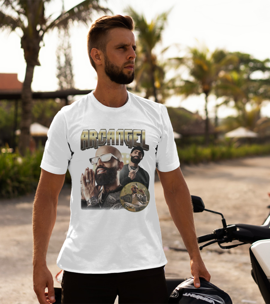 Arcangel Rapper Vintage Style Collage T-Shirt