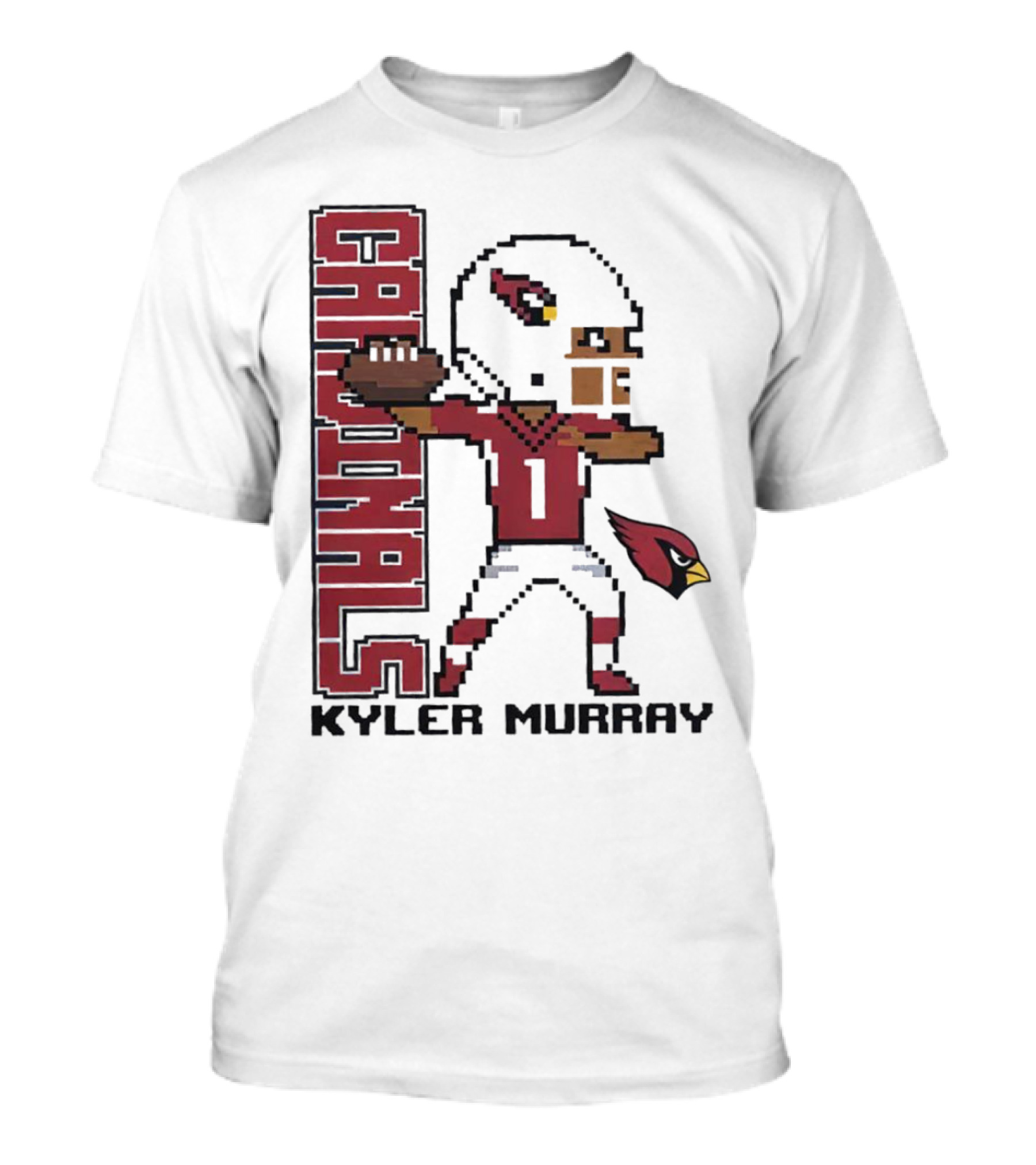 Cardinals Kyler Murray Arizona Football Pixel T-Shirt