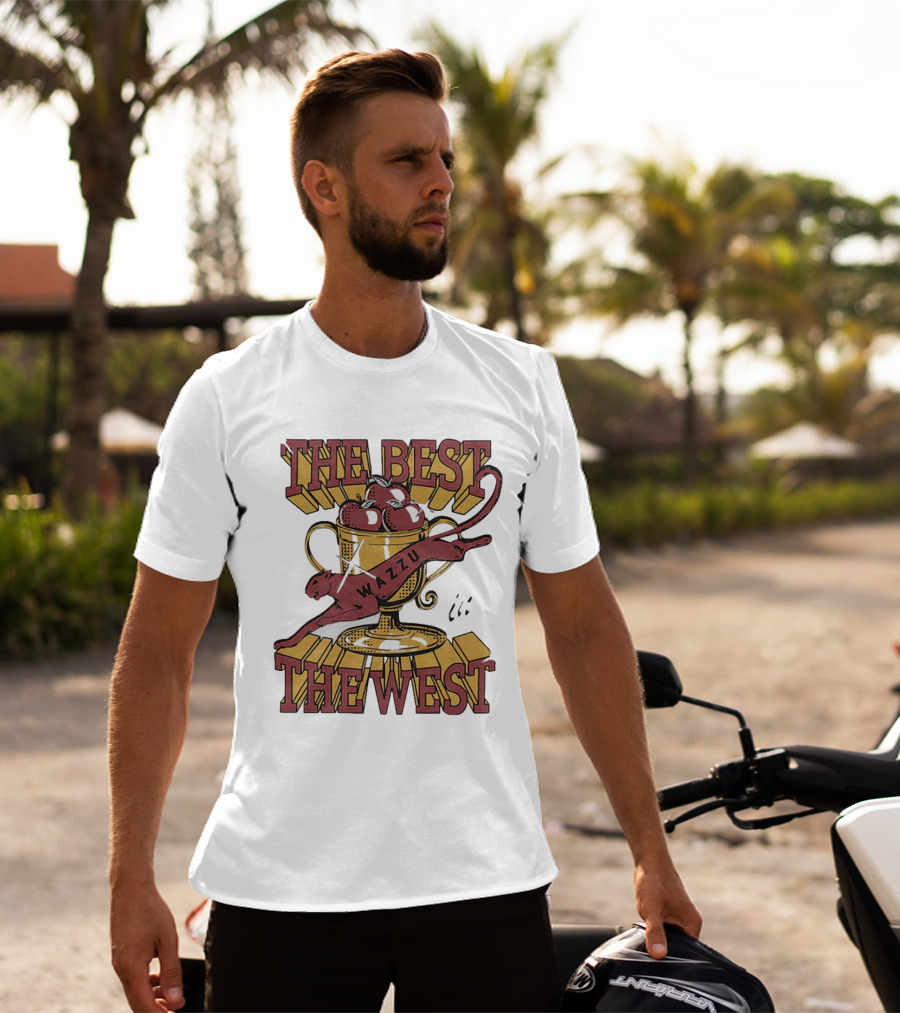 Wazzu The Best In The West Trophy Panther T-Shirt