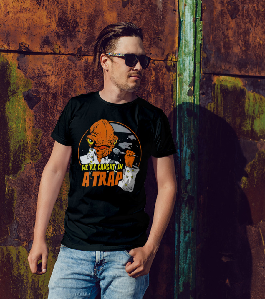 We’re Caught In A Trap Admiral Ackbar Elvis Mashup T-Shirt