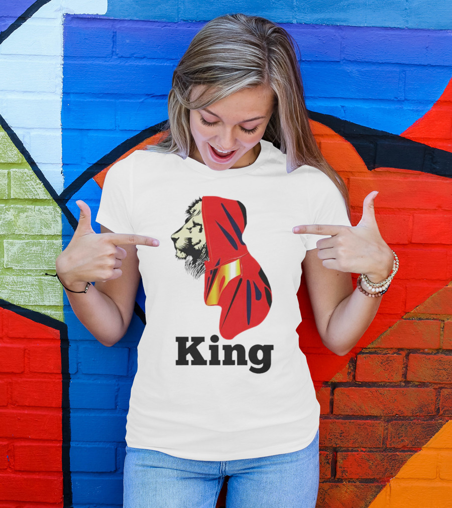 Jordan Travis King Lion In T-Shirt