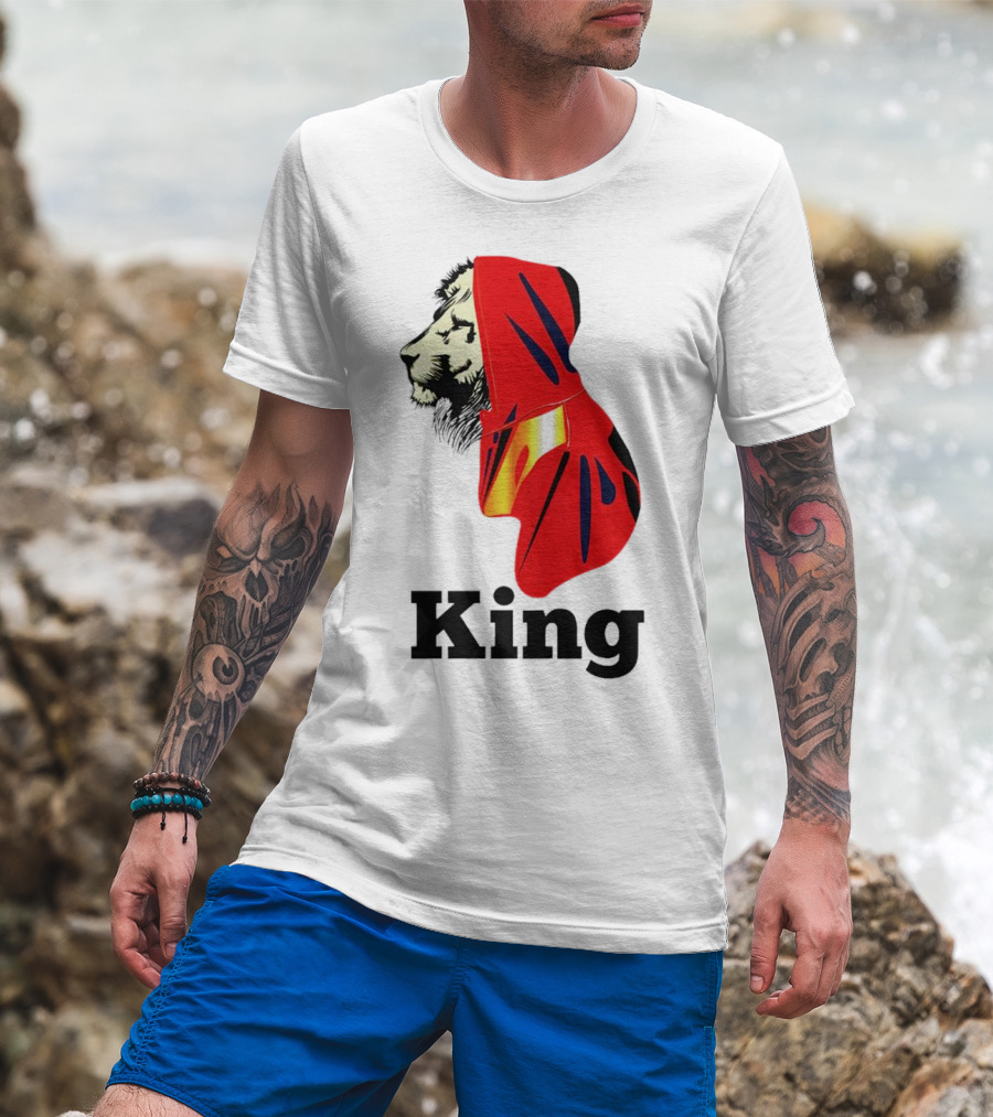 Jordan Travis King Lion In T-Shirt