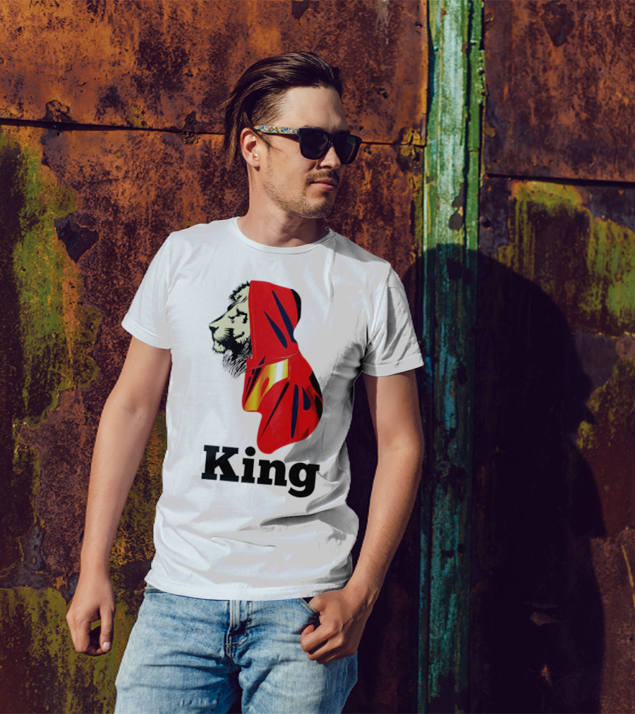 Jordan Travis King Lion In T-Shirt