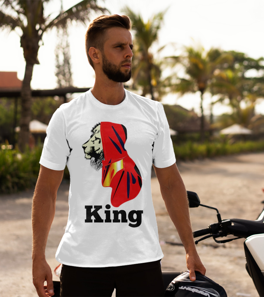Jordan Travis King Lion In T-Shirt