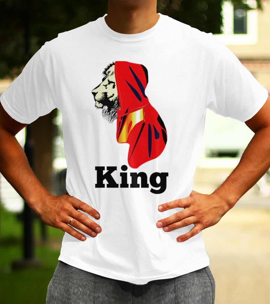 Jordan Travis King Lion In T-Shirt