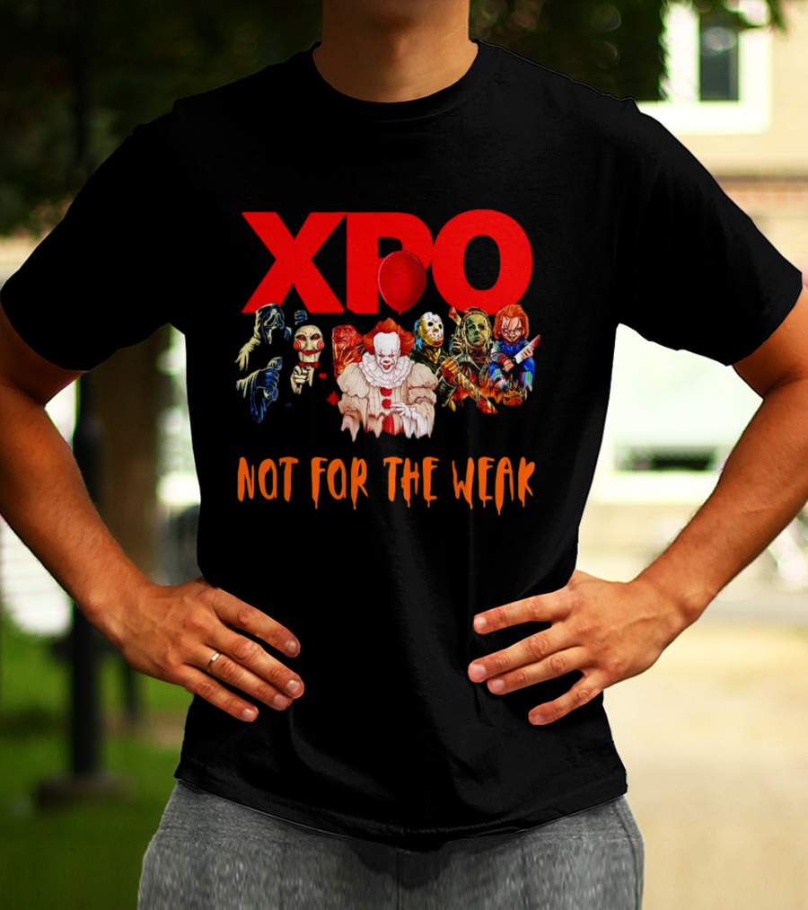 XPO Horror Icons Not For The Weak T-Shirt