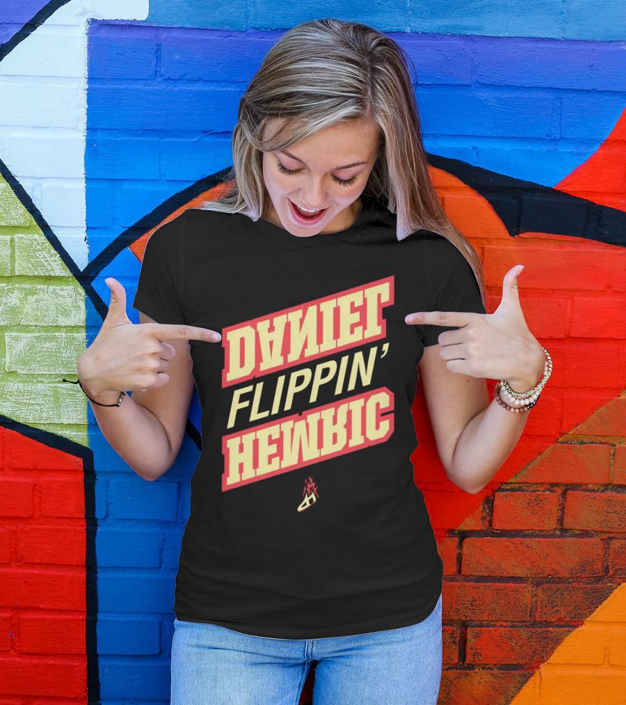 Daniel Hemric Flippin' Hemric Racing Flame T-Shirt