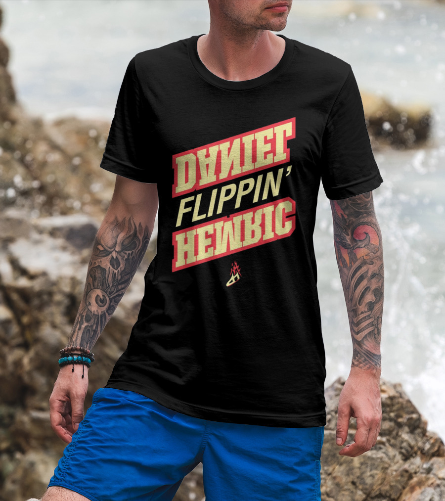 Daniel Hemric Flippin' Hemric Racing Flame T-Shirt