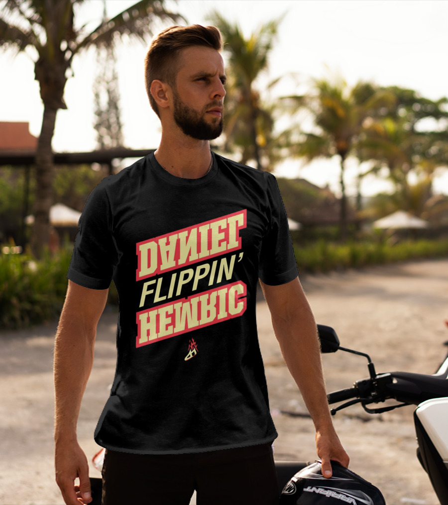 Daniel Hemric Flippin' Hemric Racing Flame T-Shirt