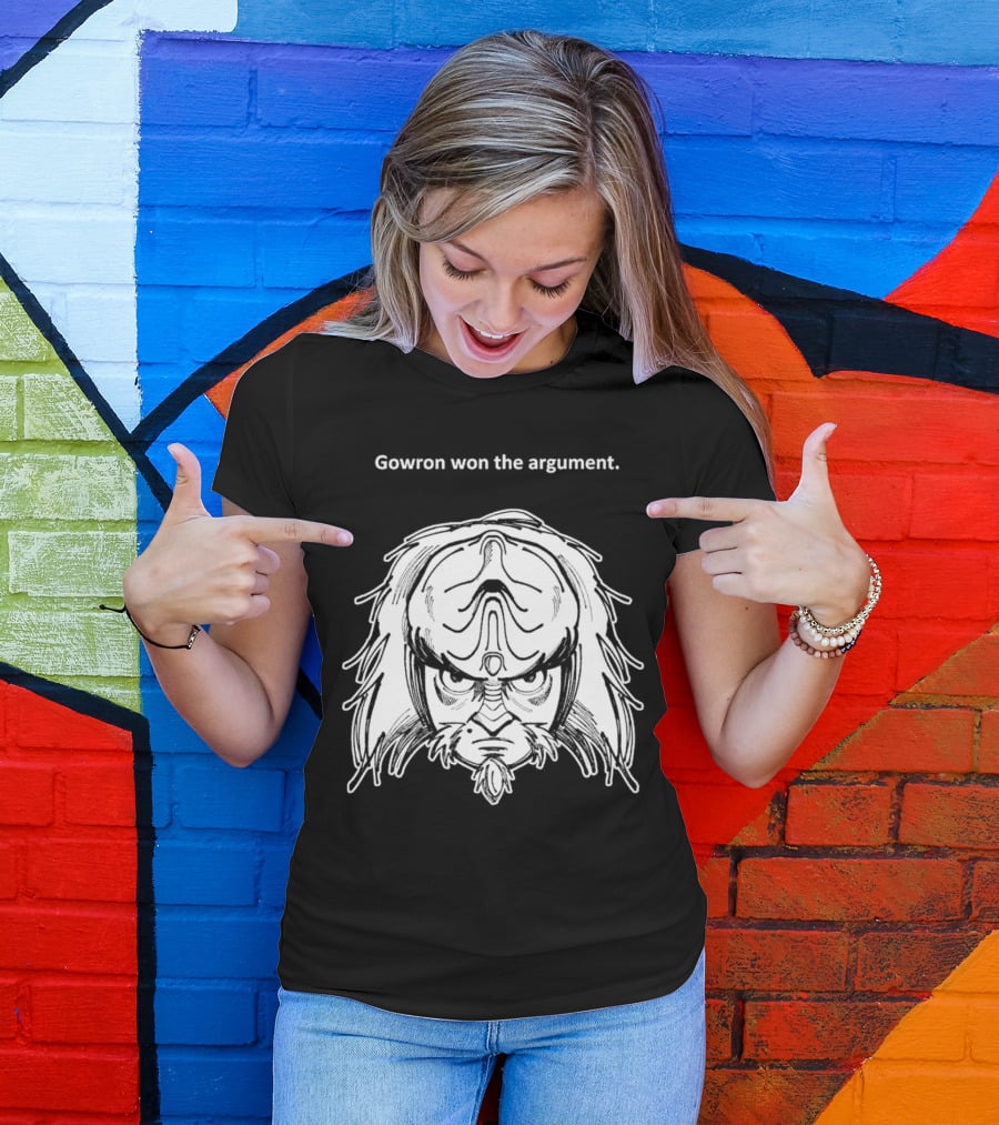 Gowron Won The Argument Star Trek Klingon Warrior T-Shirt
