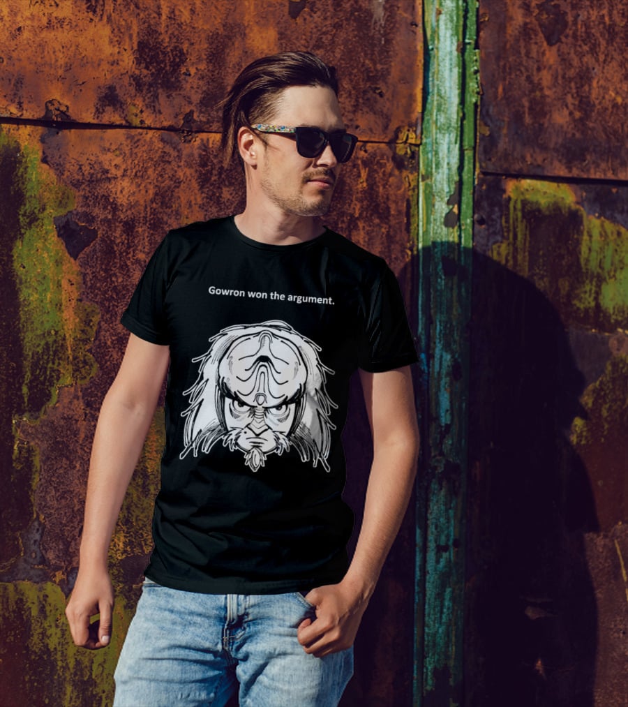 Gowron Won The Argument Star Trek Klingon Warrior T-Shirt