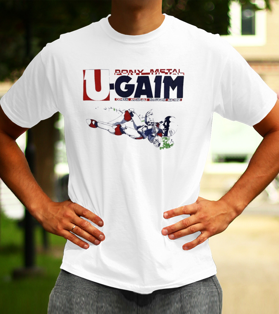 Pony Metal U-Gaim Robot Anime T-Shirt